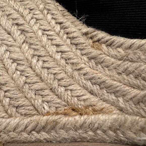 Steve Madden platform sandals, open toe w/ruffle 5" heel, size 8.5 - Picture 5 of 9